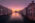 Amanecer desde el Puente de la Academia Venecia